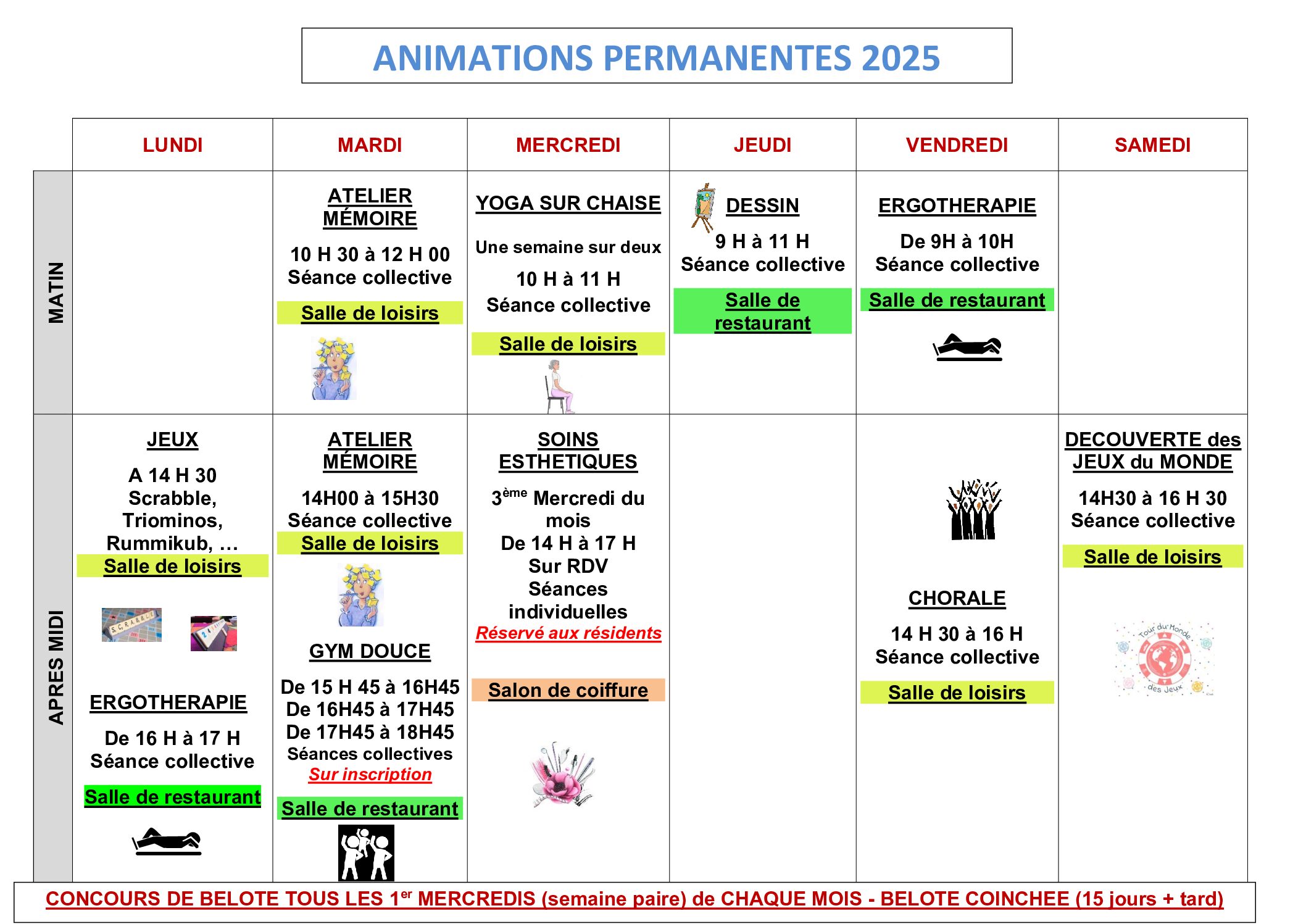 You are currently viewing Programme animations 2025
